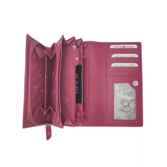 Giorgio Carelli  női bőr RFID blokkoló pénztárca pink