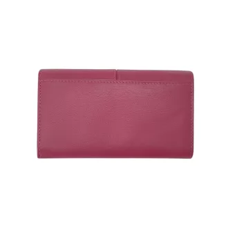Giorgio Carelli  női bőr RFID blokkoló pénztárca pink