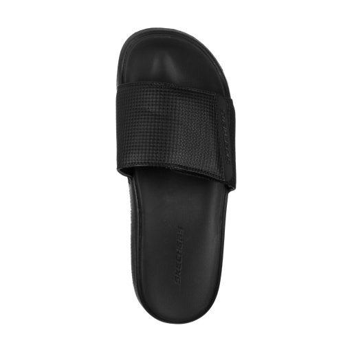 Skechers Sport Gambix 2.0 | Tépőzáras Férfi Skechers papucs fekete
