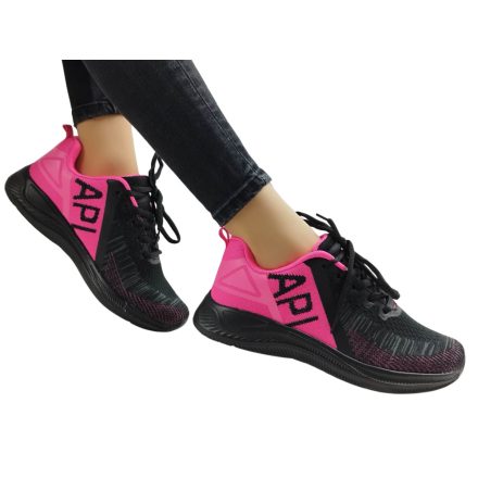 APL fekete_-_pink_sportcipő
