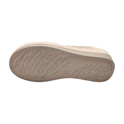 CAIRO női keresztpántos papucs beige