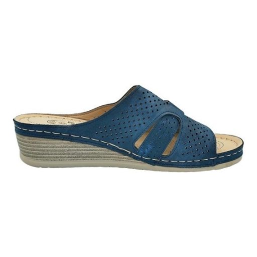 VALERIA női kényelmes papucs kék