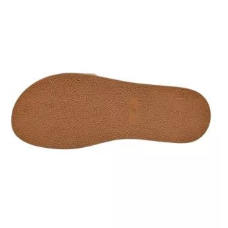 ONYX női csatos papucs beige