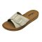 ONYX női csatos papucs beige