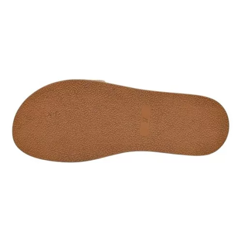 ONYX női csatos papucs beige