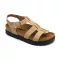6300 LEON valódi bőr női gladiátor szandál beige
