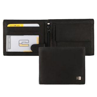 Choice kisméretű férfi bőr pénztárca fekete Choice kisméretű férfi bőr pénztárca fekete