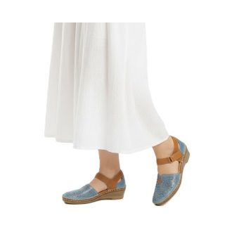 FIORELLA női nyári szandál világoskék