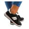 APOLLO X SURANO DREAM elegáns női sneaker fekete trikolor