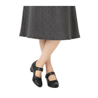 Viva fekete női tánccipő bőr talpbetéttel