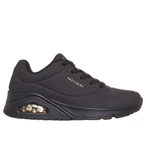 SKECHERS UNO STAND ON AIR  női sportcipő fekete 