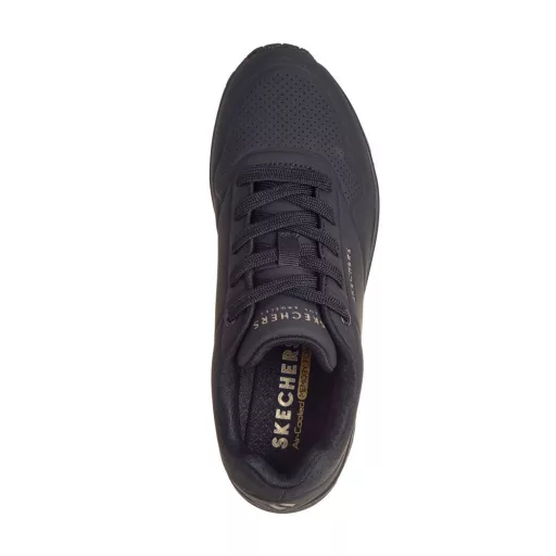 SKECHERS UNO STAND ON AIR  női sportcipő fekete 