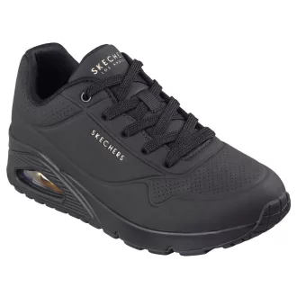 SKECHERS UNO STAND ON AIR  női sportcipő fekete 