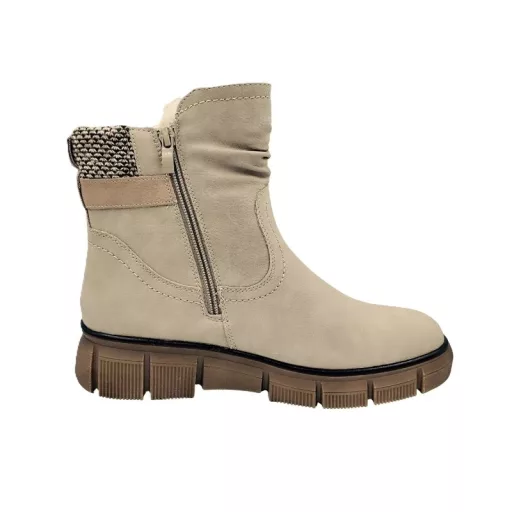 Frosty – Bélelt női csizma beige