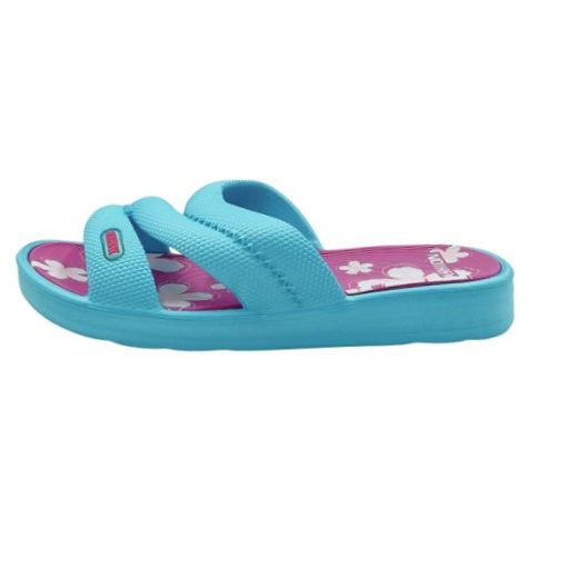 FUN BEACH TIME Keresztpántos strandpapucs 4 színben