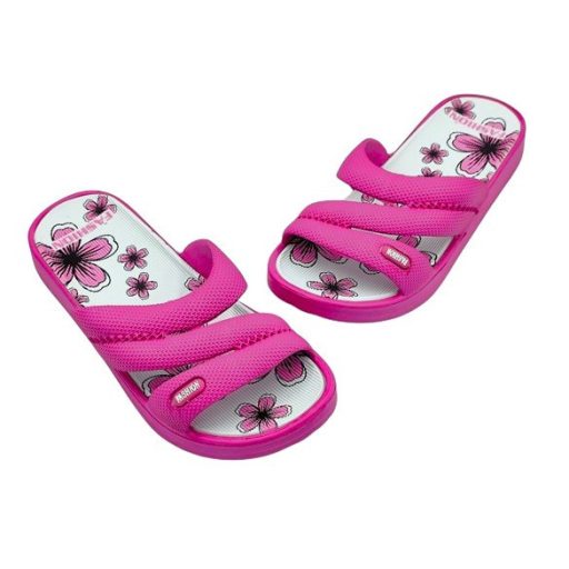 FUN BEACH TIME Keresztpántos strandpapucs 4 színben