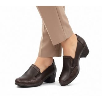   AMELIE barna tavaszi női félcipő gumibetéttel – kényelmes sarokkal