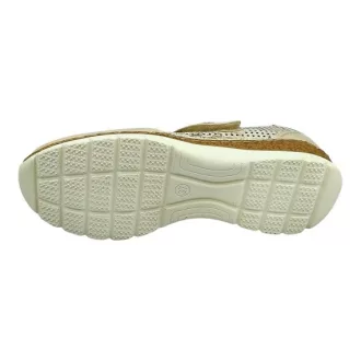 LUNA CHARM női pántos cipő – beige