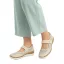 LUNA CHARM női pántos cipő – beige