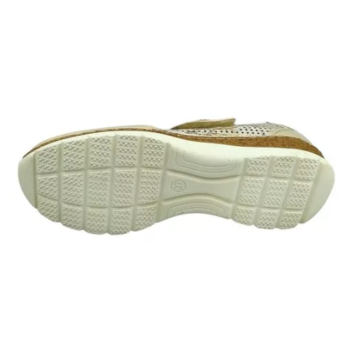LUNA CHARM női pántos cipő – beige