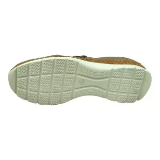   ACTIVA STEP női sportos félcipő beige – bőr talpbetéttel