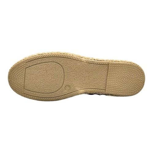Solena női nyári cipő - légáteresztő espadrille stílusú nyári cipő fehér
