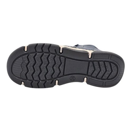 RÓMA kollekció bélelt női bokacsizma kék