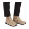 RÓMA kollekció bélelt női bokacsizma beige