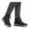 BERGAMO kollekció bélelt női bokacsizma fekete