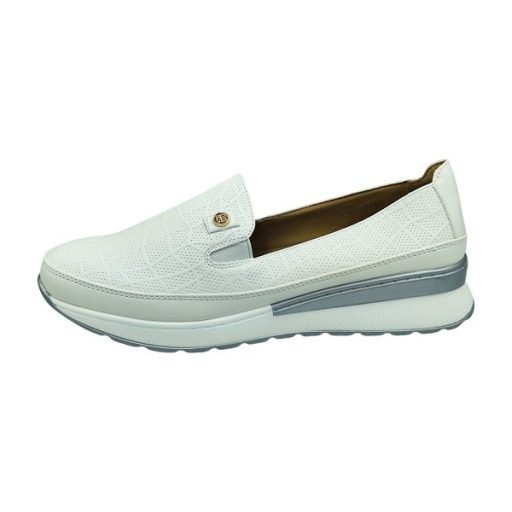 Royal bebújós női slip-on cipő fehér