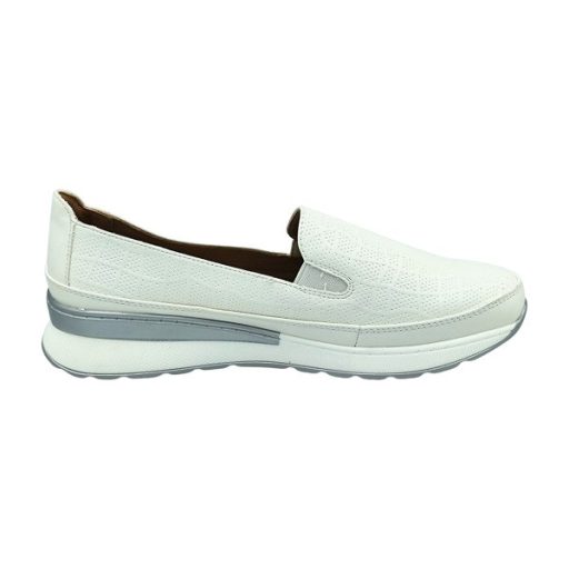 Royal bebújós női slip-on cipő fehér
