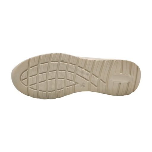 Dahlia trendi női loafer cipő taupe
