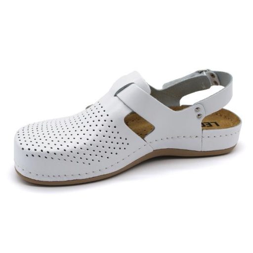 951 LEON munkavédelmi gyógyszandál fehér