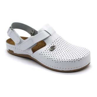 951 LEON munkavédelmi gyógyszandál fehér