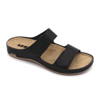 954 Leon gyógypapucs fekete színben