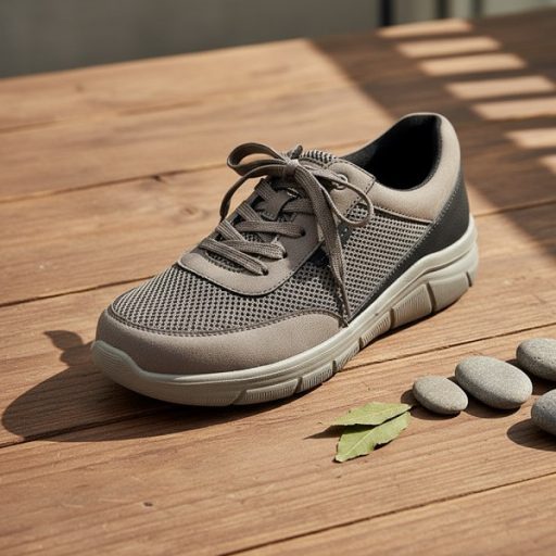 COMJEANS könnyű gyöngyvásznas férfi sportcipő  szürke