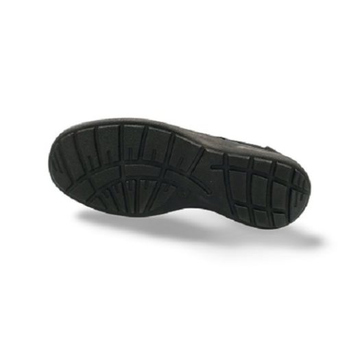 ComJeans fűzős férfi félcipő bőr talpbetéttel fekete