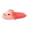 40/41-es utolsó pár!! Vagány női cápa papucs pink rózsaszín színátmenetes