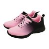 APOLLO Ombre rózsaszín/fekete színátmenetes női sportcipő 