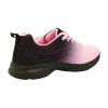 APOLLO Ombre rózsaszín/fekete színátmenetes női sportcipő 