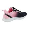 APOLLO fekete/pink színátmenetes könnyű női sportcipő
