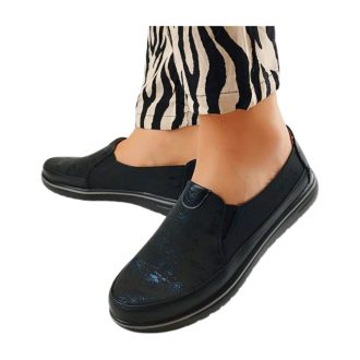 37-es utolsó pár!! Black panther batikolt kollekció fekete női slip-on cipő   37-es utolsó pár!! Black panther batikolt kollekció fekete női slip-on cipő