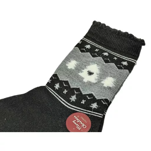 5 páras karácsonyi gyapjú női zoknicsomag - ajándékötlet nőknek