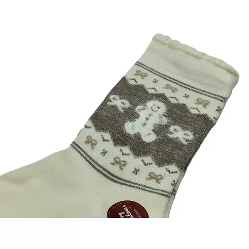 5 páras karácsonyi gyapjú női zoknicsomag - ajándékötlet nőknek