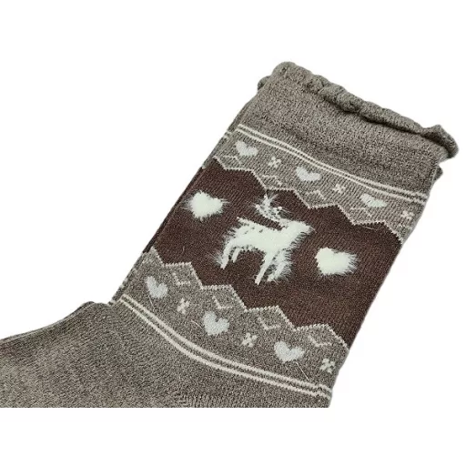 5 páras karácsonyi gyapjú női zoknicsomag - ajándékötlet nőknek