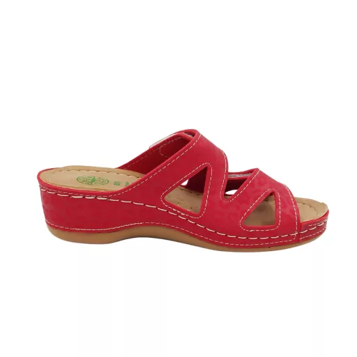  Anatomic biokomfort papucs dupla tépőzárral piros 