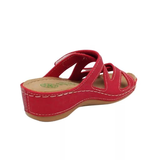  Anatomic biokomfort papucs dupla tépőzárral piros 