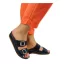 Anatomic biokomfort papucs dupla csatos fekete