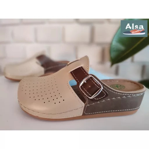 Anatomic biokomfort klumpa drapp trikolor