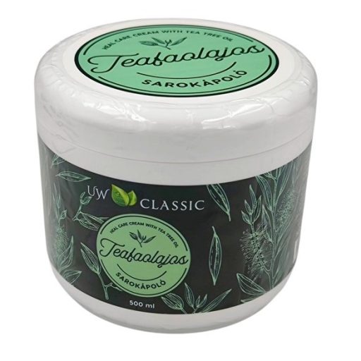 UW Classic teafaolajos sarokápoló krém 500ml